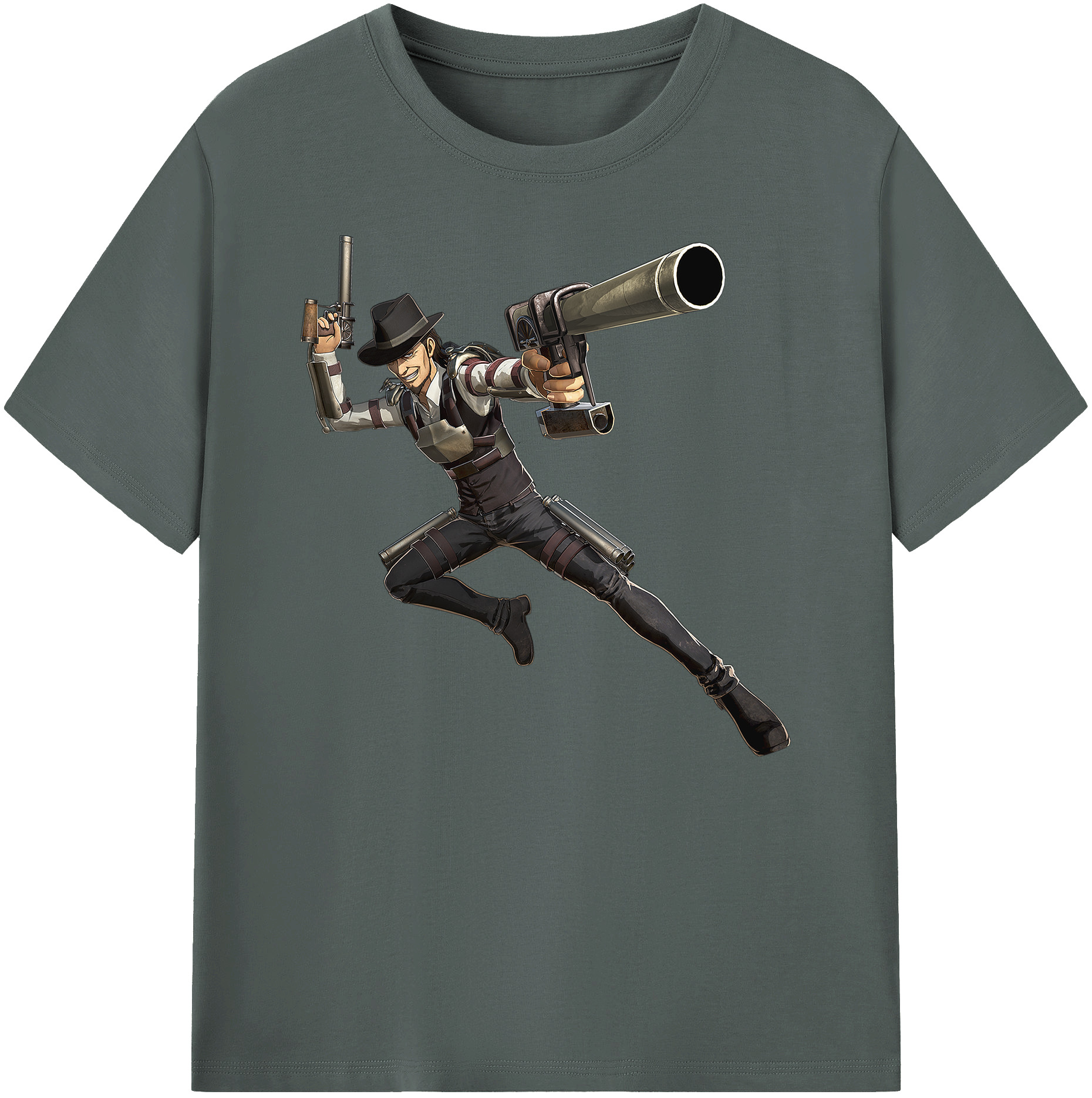 （画像用） 進撃の巨人 Attack on Titan 綿100％ メンズ半袖Tシャツ｜肌触りやわらか＆通気性